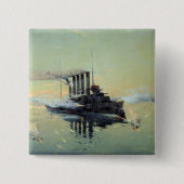 Cruiser Askold Vierkante Button 5,1 Cm (Voorkant)