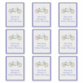Cruiser Bike Bookplaat Sticker (Voorkant)