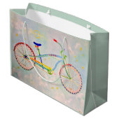 Cruiser Bike Gift Bag Groot Cadeauzakje (Achterkant Gekanteld)