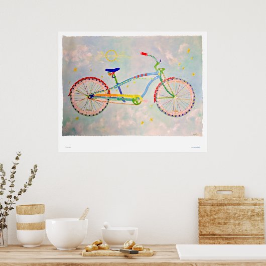 Cruiser Bike Print (Keuken)