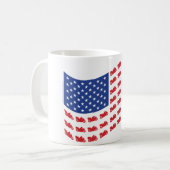 cRUISER-fLAG-wAVE Koffiemok (Voorkant links)