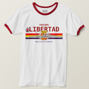 Cruiser "LIBERTAD" uit Spanje T-shirt