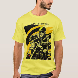 Cruiser Motorfiets Grafisch voor Bikers en Rijders T-shirt
