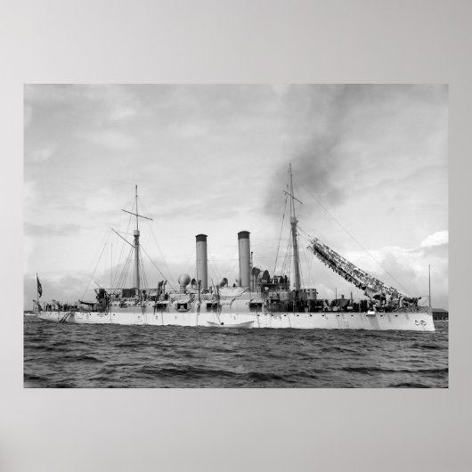 Cruiser U.S. Atlanta, 1903 Poster (Voorkant)
