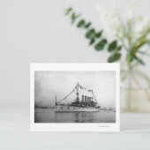 Cruiser Washington, verankerd in Seattle Harbour Briefkaart (Staand voorkant)