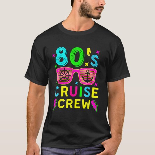 Cruisereis 1980s Retro Style Kostuum 80 s Cruis T-shirt (Voorkant)