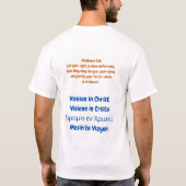 Cruisereis 2025 Unisex T-shirt (Achterkant)