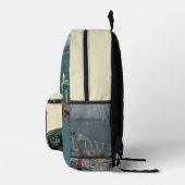 Cruisereis over bedrukte rugzak (Rechts)