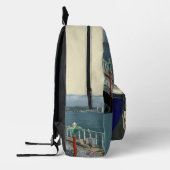 Cruisereis over bedrukte rugzak (Links)