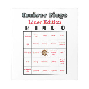 Cruiser's Bingo Liner Editie Notitieblok