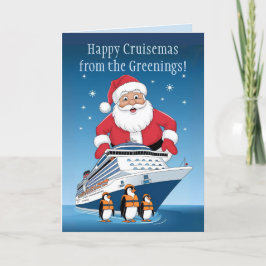Cruisers Kerstcruise kerstvakantie cruise Bedankkaart
