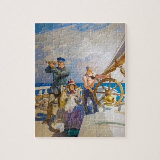 Cruises door Newell Convers Wyeth Legpuzzel (Verticaal)