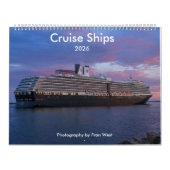 Cruiseschepen 2026 kalender (Hoes)