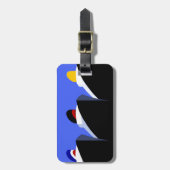  cruiseschepen Art Deco Poster Bagagelabel (Voorkant verticaal)