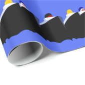 cruiseschepen Art Deco Poster Cadeaupapier (Rol Hoek)