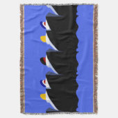 cruiseschepen Art Deco Poster Deken (Voorkant Verticaal)