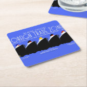  cruiseschepen Art Deco Poster Kartonnen Onderzetters (Schuin)