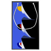 cruiseschepen Art Deco Poster Klein Cadeauzakje (Achterkant)