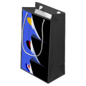 cruiseschepen Art Deco Poster Klein Cadeauzakje (Achterkant Gekanteld)