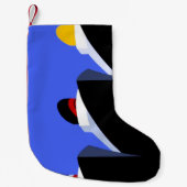  cruiseschepen Art Deco Poster Kleine Kerstsok (Voorkant)