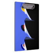 cruiseschepen Art Deco Poster Klembord (Rechts)