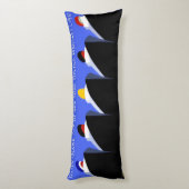  cruiseschepen Art Deco Poster Lichaamskussen (Achterkant (Verticaal))