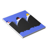 cruiseschepen Art Deco Poster Notitieblok (Schuin)