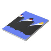 cruiseschepen Art Deco Poster Notitieblok (Linkerzijde)