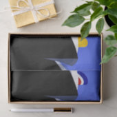 cruiseschepen Art Deco Poster Tissuepapier (Geschenk)