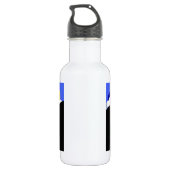  cruiseschepen Art Deco Poster Waterfles (Achterkant)