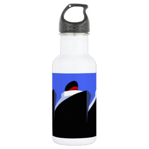  cruiseschepen Art Deco Poster Waterfles