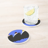  cruiseschepen Art Deco Poster Zandsteen Onderzetter (Zijkant)