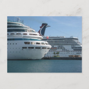 Cruiseschepen Briefkaart