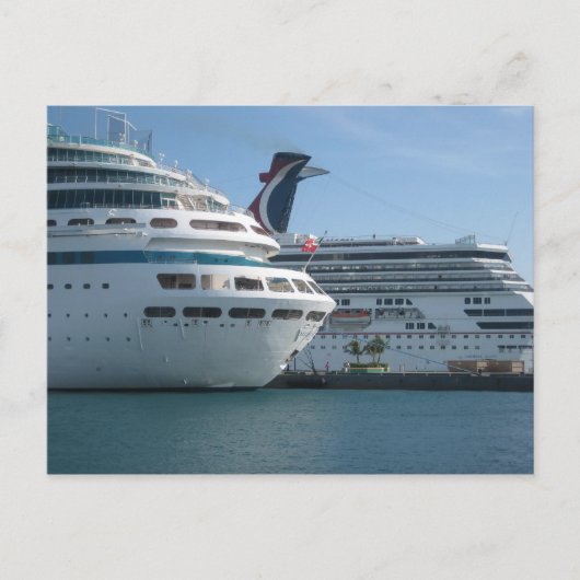 Cruiseschepen Briefkaart (Voorkant)