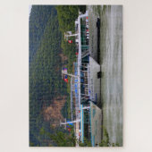 Cruiseschepen, Donau, Oostenrijk Legpuzzel (Verticaal)