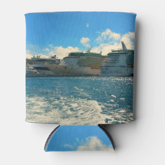 Cruiseschepen in het Caribisch gebied Blikjeskoeler (Voorkant)