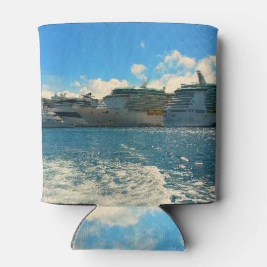 Cruiseschepen in het Caribisch gebied Blikjeskoeler (Achterkant)