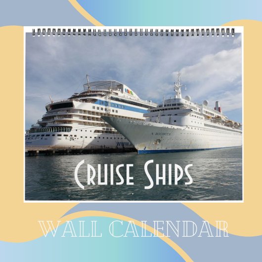 Cruiseschepen in het Caribisch gebied Kalender