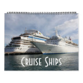 Cruiseschepen in het Caribisch gebied Kalender (Hoes)