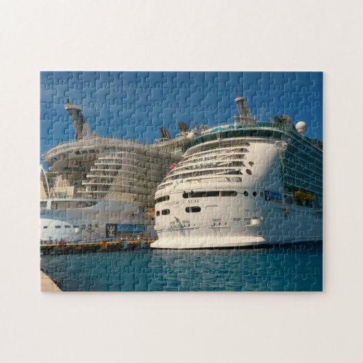 Cruiseschepen Legpuzzel (Horizontaal)