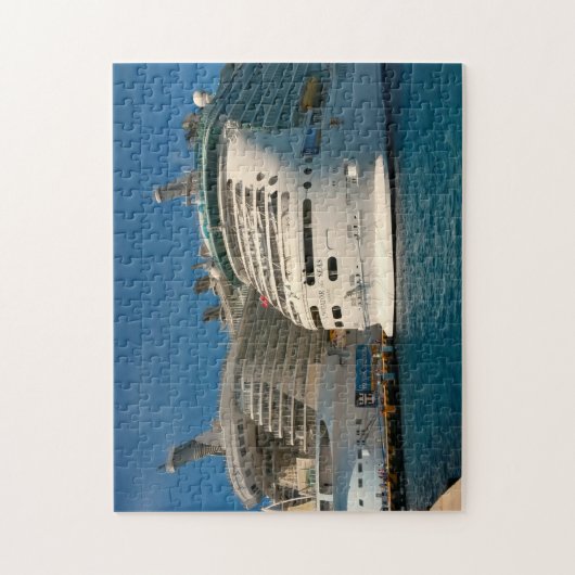 Cruiseschepen Legpuzzel (Verticaal)