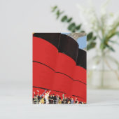  cruiseschepen met afscheid briefkaart (Staand voorkant)