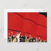 cruiseschepen met afscheid briefkaart (Voorkant / Achterkant)