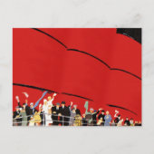  cruiseschepen met afscheid briefkaart (Voorkant)