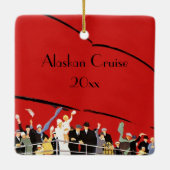  cruiseschepen met afscheid keramisch ornament (Achterkant)
