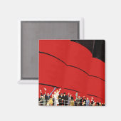 cruiseschepen met afscheid magneet (Voorkant / Achterkant)