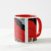 cruiseschepen met afscheid mok (Voorkant rechts)