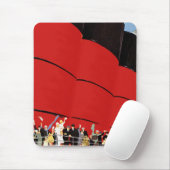 cruiseschepen met afscheid muismat (Met muis)