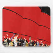  cruiseschepen met afscheid muismat (Voorkant)