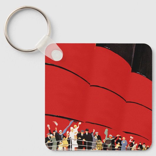  cruiseschepen met afscheid sleutelhanger (Voorkant)